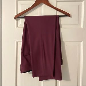 Theory Good Wool Treeca Pants in Plum size 10